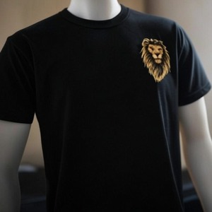 Camiseta informal bordada personalizada para hombre 100% algodón peinado Premium cuello redondo logotipo en el pecho varios tamaños y colores - Product Image 1