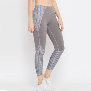 New Arrival Women's High Low Waist Sport <b>Legging</b> Spandex Tights in Solid Colors Best Material Customizable Logo Yoga <b>Hot</b> Sale - Product Image 2