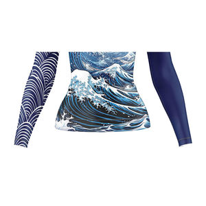 Custom Logo High Quality Breathable Quick Dry Wholesale Printed Long Sleeve MMA <b>for</b> <b>Women</b> BJJ <b>Rash</b> <b>Guard</b> OEM Service Custom - Product Image 3