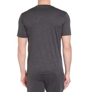 Camiseta Deportiva para Hombre, 100% Algodón, Tejido de Punto, Color Sólido, Manga Corta, Cuello Redondo, Transpirable, Informal - Product Image 3