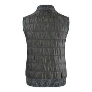 Chaqueta acolchada de lona sin mangas personalizada de alta calidad para hombre Chaqueta al por mayor de invierno de alta calidad - Product Image 5