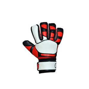Gants de gardien de but de football unisexe de haute qualité avec protection en caoutchouc pour les doigts et le pouce. - Product Image 4
