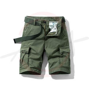Nouveau short cargo le plus populaire pour hommes classique été quotidien décontracté mode couleur unie Shorts extérieur tactique - Product Image 1