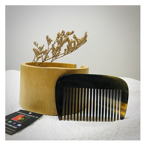 Peine de Cuerno Huong Dang de Lujo, Hecho a Mano en Vietnam, Modelo 0824-42, para Uso en Hoteles - Product Image 2