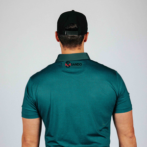 Camiseta blanca de secado rápido personalizada de alta calidad, camisetas de Golf a la moda para hombres, camisetas de Golf estampadas para hombres - Product Image 2