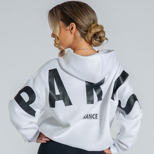 Nouveau élégant à manches longues femmes Londres à capuche avec poches prix raisonnable sur mesure hiver pull à capuche pour les femmes - Product Image 4