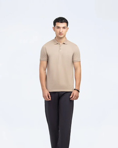 Camisetas Polo Casuales de Algodón Mercerizado, Logotipo Personalizado, Camisetas Polo al por Mayor para Hombre, Camisetas con Logotipo Personalizado OEM para Hombre, Color Sólido, Golf - Product Image 2