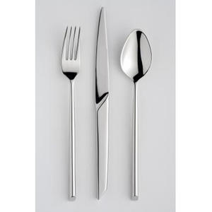 Top vente en acier inoxydable incroyable conception occidentale poignée argent miroir poli ensemble de couverts - Product Image 4