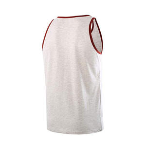 Vente en gros de débardeurs de fitness en polyester à épaules larges pour hommes débardeur de gymnastique pour hommes débardeur de vêtements de sport sans manches pour hommes - Product Image 4