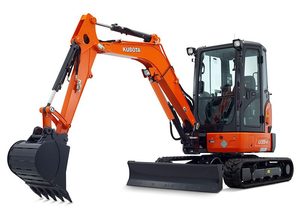 Mini-excavatrice sur chenilles U35-4 avec moteur Kohler, faible consommation de carburant, pompe haute efficacité, engin de construction compact à vendre - Product Image 4