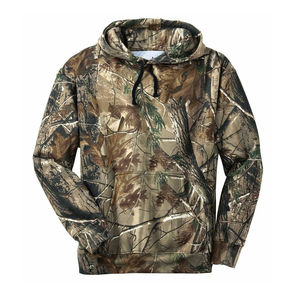 Venta al por mayor pesca y caza impermeable OEM y ODM servicio camuflaje estampado caza Sudadera con capucha para deportes al aire libre caza sudaderas con capucha - Product Image 1