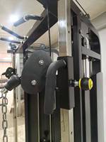 Equipo de Fitness Huanyu, Máquina de Entrenamiento Funcional con Poleas Ajustables, Sistema de Cables para Ejercicios de Pie que Ahorra Espacio