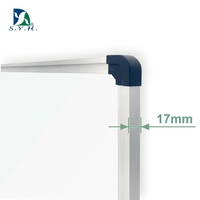 Tableau blanc magnétique en porcelaine effaçable à sec pour le bureau, la maison et l'école