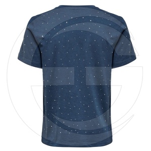 Camiseta ajustada de sublimación de secado rápido para mujer, Camiseta 100% de poliéster con diseños personalizados, camiseta estampada para mujer - Product Image 2