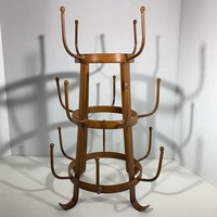 Support de rangement multifonctionnel en acier inoxydable plaqué or avec motif d'oiseau, écologique, pour tasses à thé et mugs, pour comptoir de cuisine