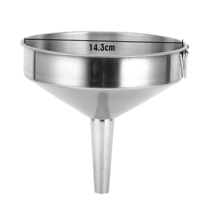 Embudo de metal de acero inoxidable para separar aceite, embudo pequeño de latón para llenar aceites y queroseno - Product Image 4