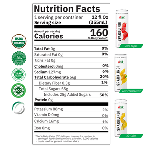 ขวดน้ำดื่มบรรจุกระป๋องและน้ำสตรอเบอร์รี่ประกาย355มล. สินค้าตรากลุ่มประเทศเวียดนาม - Product Image 3
