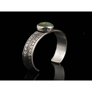 Bracelet Turquoise & Feuilles - Tailles Standard/Moyenne/Petite - Product Image 4