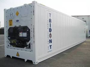 New and Used <b>Refrigerated</b> Cargo <b>Container</b> 20FT 40FT Temperature Controlled Reefer <b>Container</b> for Food Processing and Export - Product Image 2