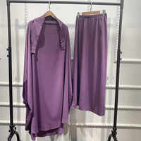 Khimar Abaya Traditionnel Musulman de Haute Qualité 2025, Une Pièce pour la Prière, Respirant et Léger, Thobe/Thawb