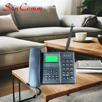 Téléphone sans fil fixe 4G avec écran de 4,3 pouces, batterie de 2000 mAh, partage WiFi USB Type-C et port RJ45 - SC-9600C-4GW