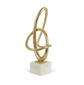 Laiton et marbre article décoratif forme carrée élégant maison décorative fournisseur en gros table décorer article - Product Image 3