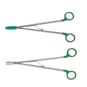 Pinzas Quirúrgicas Profesionales de Acero Inoxidable de Alta Calidad con Mordazas Serradas y Mango Ergonómico con Acción de Resorte - Product Image 6