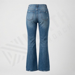 Pantalones de Campana para Mujer con Logotipo Personalizado, Último Diseño en Ropa Deportiva, Pantalones de Campana de Felpa, MOQ Bajo, OEM, Pantalones Modernos de Primera Calidad - Product Image 2