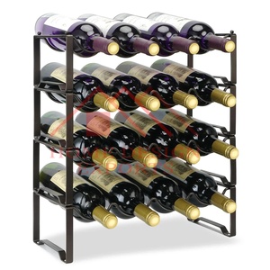 10 Bottle Tabletop <b>Wine</b> Bottle <b>Rack</b> in Gold Best Seller - Product Image 5