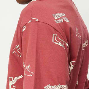 Camiseta de algodón 100% para hombre, camisetas holgadas con estampado de hombros caídos, ropa de calle de alta calidad, camisetas ligeras de gran tamaño para hombre - Product Image 6