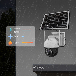 4G <strong>Solar</strong> <strong>Security</strong> <strong>Camera</strong> 10x Zoom 360 View Two-Way Audio Cloud Storage IP66 Waterproof 7W Siren Alarm - Product Image 5