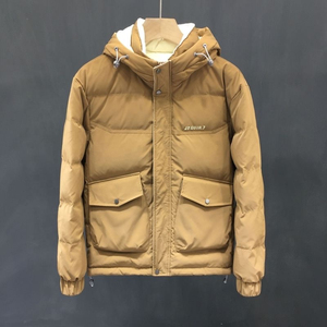 แจ็กเก็ตขนแกะมีฮู้ดสำหรับผู้ชายเสื้อแจ็กเก็ตมีฮู้ดแนวสตรีทแฟชั่นกันลมกันน้ำสำหรับฤดูใบไม้ร่วง - Product Image 1