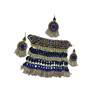 Customer Demanding Hot Selling Women's Afghan Jewelry <b>Sets</b> Wholesale Low MOQ Cheap Price Afghani Traditional Jewellery <b>Set</b> - Product Image 1