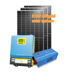 New Innovation 5 Kw Panel Ground Mount Battery Storage Systems 5kw Energy Off Grid Solar Power Generator System