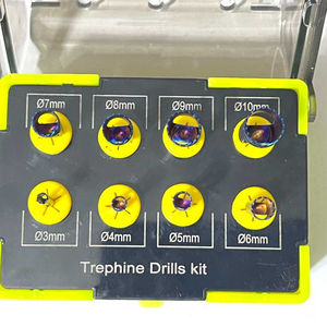 Premium Dental Implant Trephine Drills <b>Kit</b> 8PCS <b>Polished</b> Surgical Implant Surgery Trephine Burrs Trephine Drills <b>Kit</b> - Product Image 3