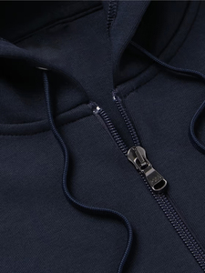 Sudadera con capucha de calle de gran tamaño de nuevo diseño para hombre, Jersey informal con bolsillo, Sudadera con capucha de invierno con forro polar para hombre - Product Image 2