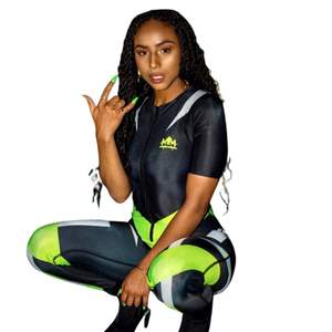 Mono Deportivo para Mujer, de Una Pieza, Elástico, Ajustado, Ropa Deportiva Activa, para Entrenamiento - Product Image 1