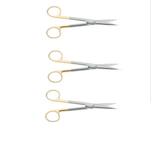 Tijeras Quirúrgicas Profesionales Rectas de 14.5 cm, de Acero Inoxidable, Reutilizables, Afiladas, de Precisión, Instrumento Médico - Product Image 1