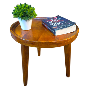 Mesa auxiliar de madera económica con patas de madera fácil de montar muebles modernos y elegantes para sala de estar - Product Image 3