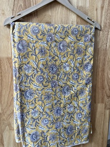 Tissu en coton léger imprimé à la main Tissu en coton de meilleure qualité pour robes, rideaux, literie et décoration intérieure - Product Image 6