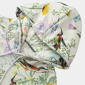 เสื้อฮู้ดแขนยาวพิมพ์ลายสำหรับอุตสาหกรรมดีไซน์ใหม่ล่าสุดของ Grace Collection ขนาด XS Puff Technics - Product Image 3