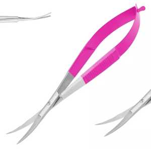 Pink Color Cuticle Scissors Manicure Beauty Scissors/ Cuticle Scissor BY ZACHARY INDUSTRIES - Product Image 4