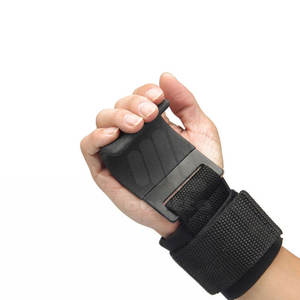 Ganchos de Neopreno Antideslizantes y Transpirables para Levantamiento de Pesas, Agarre Personalizado para Ejercicios de Fitness - Product Image 3