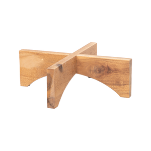 Soporte de planta de metal para macetas de interior y exterior último diseño moderno soporte de madera de flores maceta con pulido natural - Product Image 3