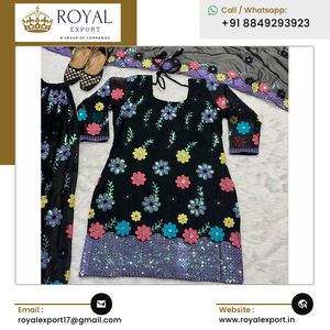 ชุดซาลาซโซสำหรับงานแต่งงานผ้าจอร์เจียเทียมพิมพ์ลายตามสั่ง - Product Image 5