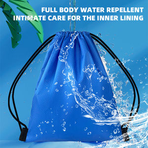 Wholesale Logo Polyester Nylon Sport <b>Drawstring</b> Gym Sport Bag <b>Backpack</b> for Hot Sale in Pakistan - Product Image 5