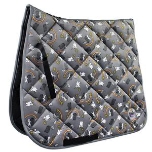 Neueste Design Sublimation Pferdes attel kissen Set Equine Dressur pads mit Stoff futter für springenden Stil