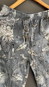 Floral algodón mano bloque impreso mujer moda noche traje étnico hecho a mano último diseño pijama conjuntos a precios al por mayor a granel OEM - Product Image 2