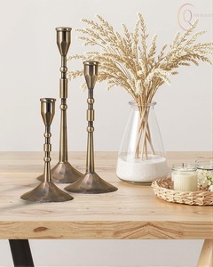 Metal Tealight Candle Holder for Home Decor Contemporary Design for Dining <b>Table</b> <b>Shelf</b> and Coffee <b>Table</b> - Product Image 6