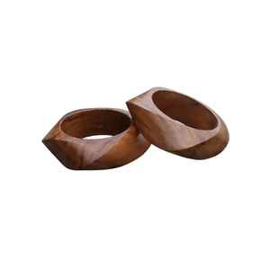 Bracelets en bois de créateur faits à la main d'arrivée fraîche beaux bracelets de mode à bas prix - Product Image 2